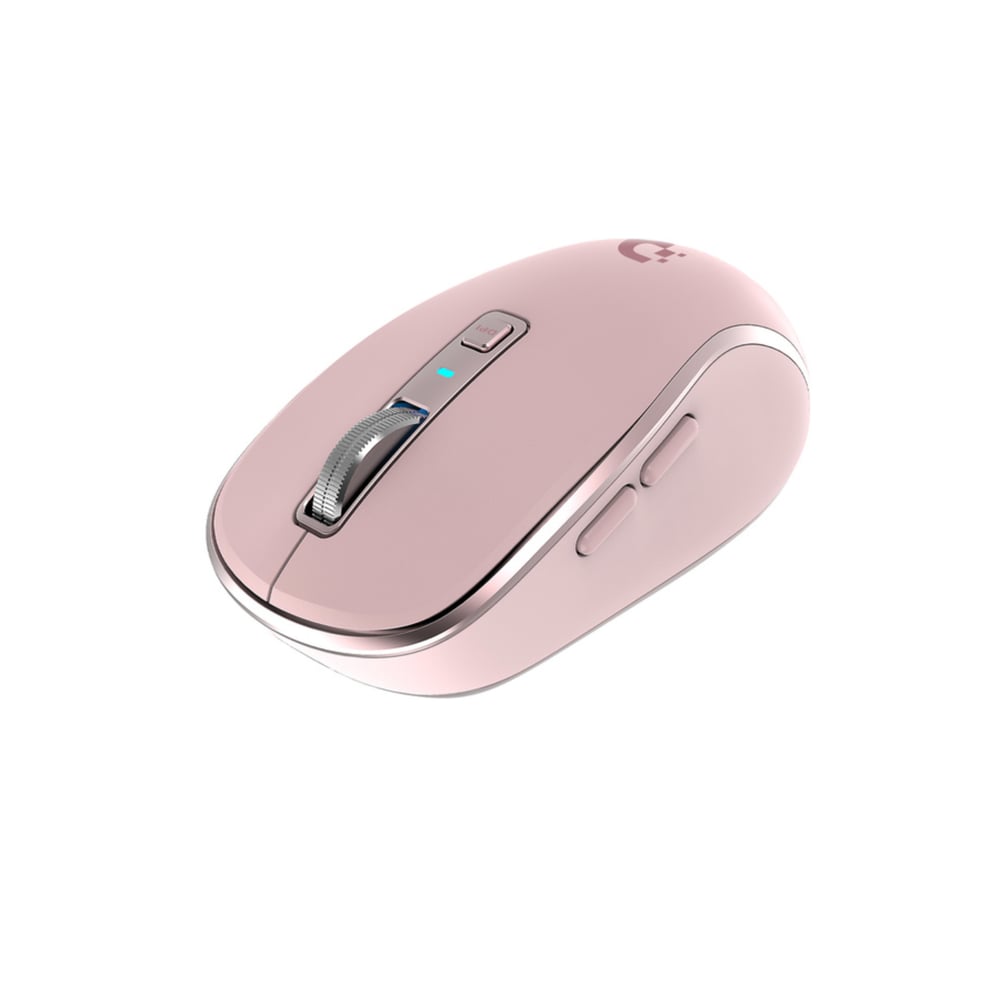 Daxi MX-500 Pembe 3200 DPI Bluetooth Kablosuz Sessiz Mouse 