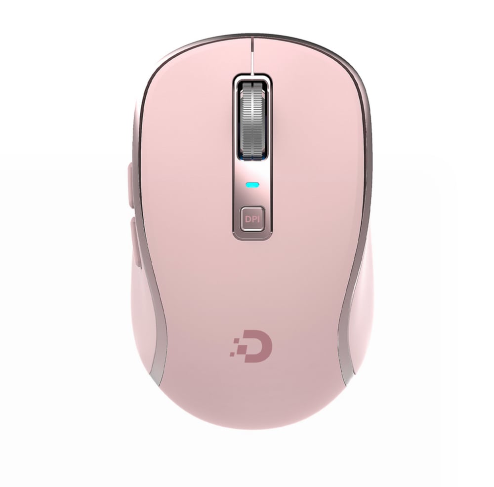 Daxi MX-500 Pembe 3200 DPI Bluetooth Kablosuz Sessiz Mouse 