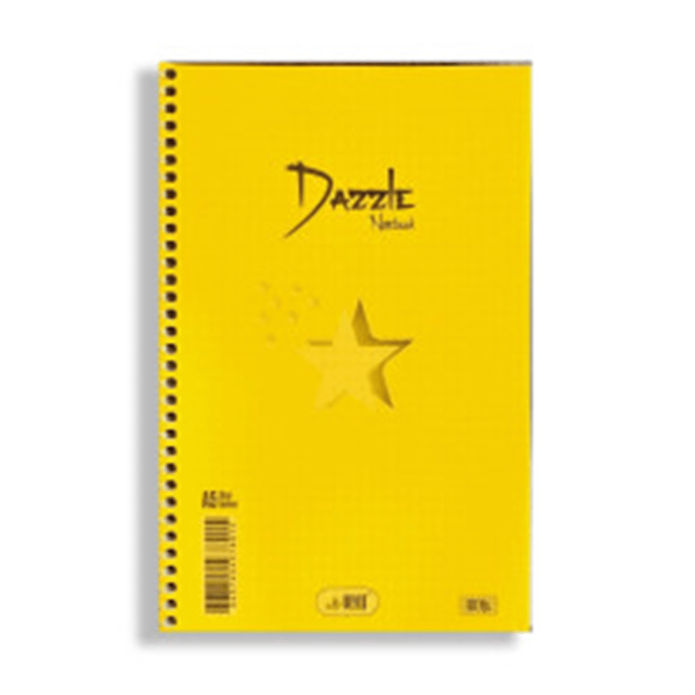 DAZZLE A-5 SPİRALLİ PPKAPAK 72YP KARELİ