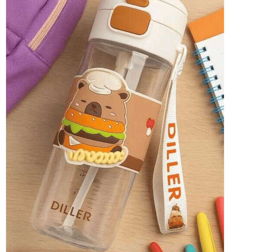 Diller 600 ml Boyun Askılı Tritan Su Matarası