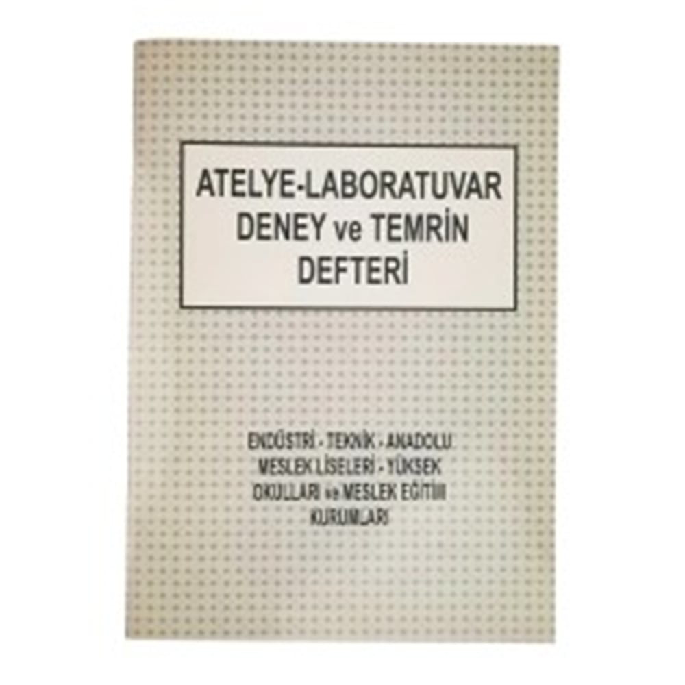 DİLMAN ATELYE TEMRİN DEFTERİ KART.KAPAK 40 YP