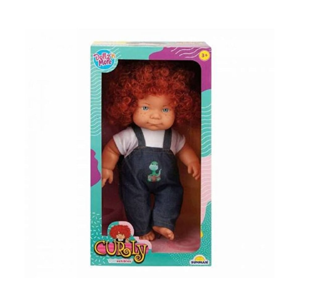 Dollz'n More Curly Kıvırcık Saçlı 35 cm Bebek 