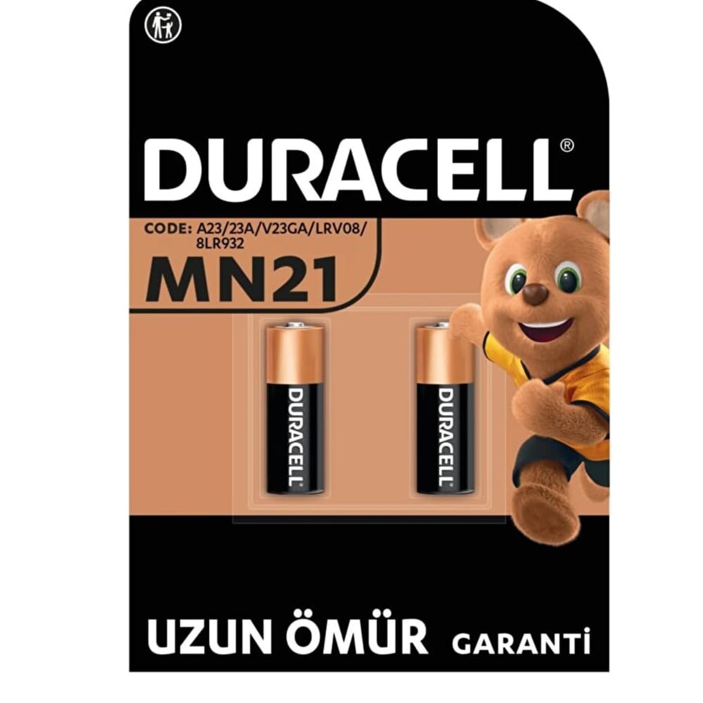 Duracell MN21 12V Lityum Pil 2'li