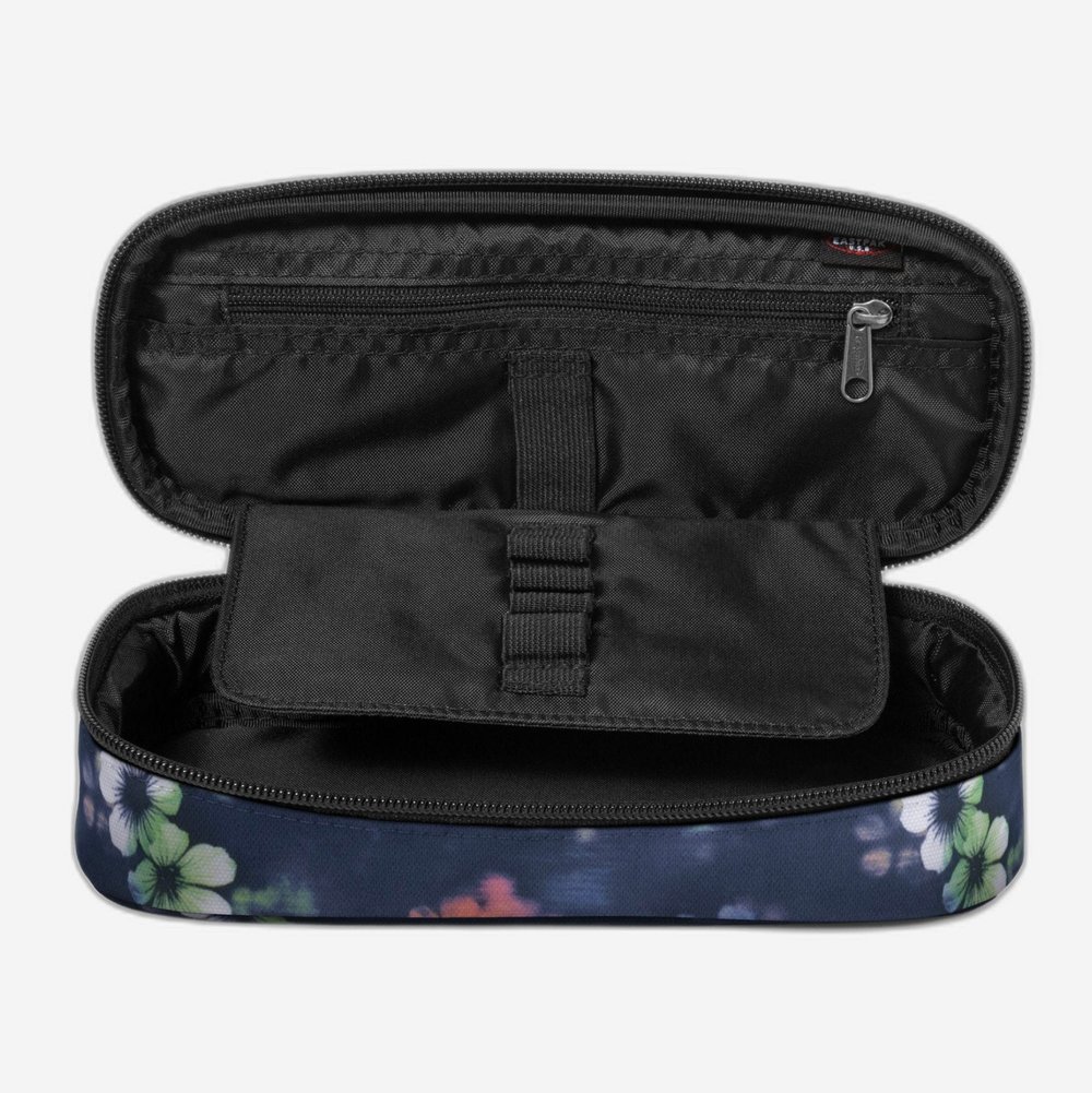 Eastpak Oval Single Flora Fade Navy Kalem Çantası