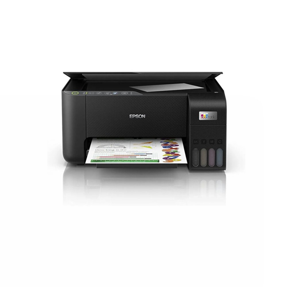 Epson EcoTank L3250 Wi-Fi + Tarayıcı + Fotokopi Renkli Çok Fonksiyonlu Tanklı Mürekkep Püskürtmeli Yazıcı