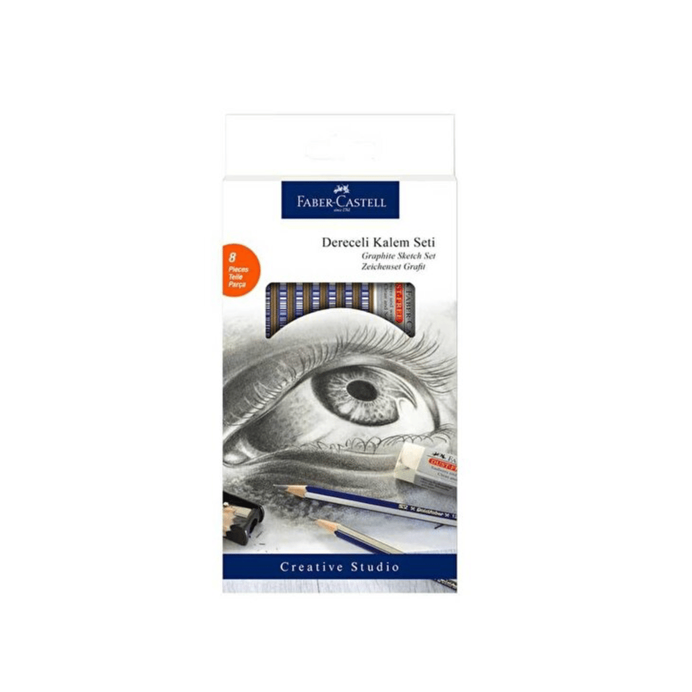 FABER-CASTELL DERECELİ KALEM ÇİZİM SETİ