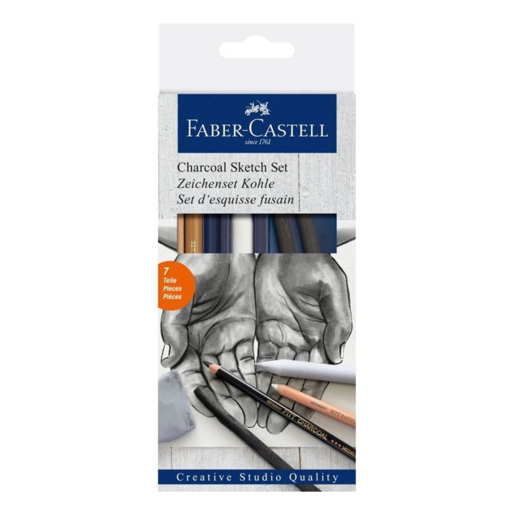 Faber-Castell Kömür Sketch Seti 