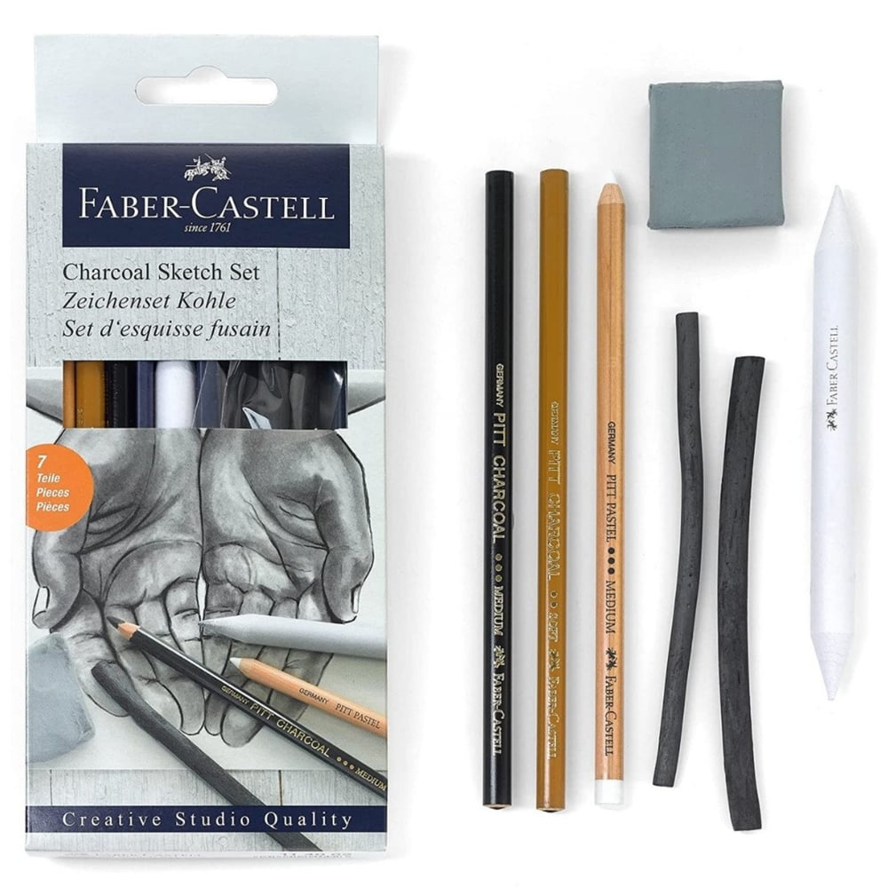 Faber-Castell Kömür Sketch Seti 