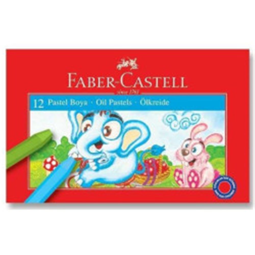 FABER CASTELL PASTEL BOYA 12 RENK