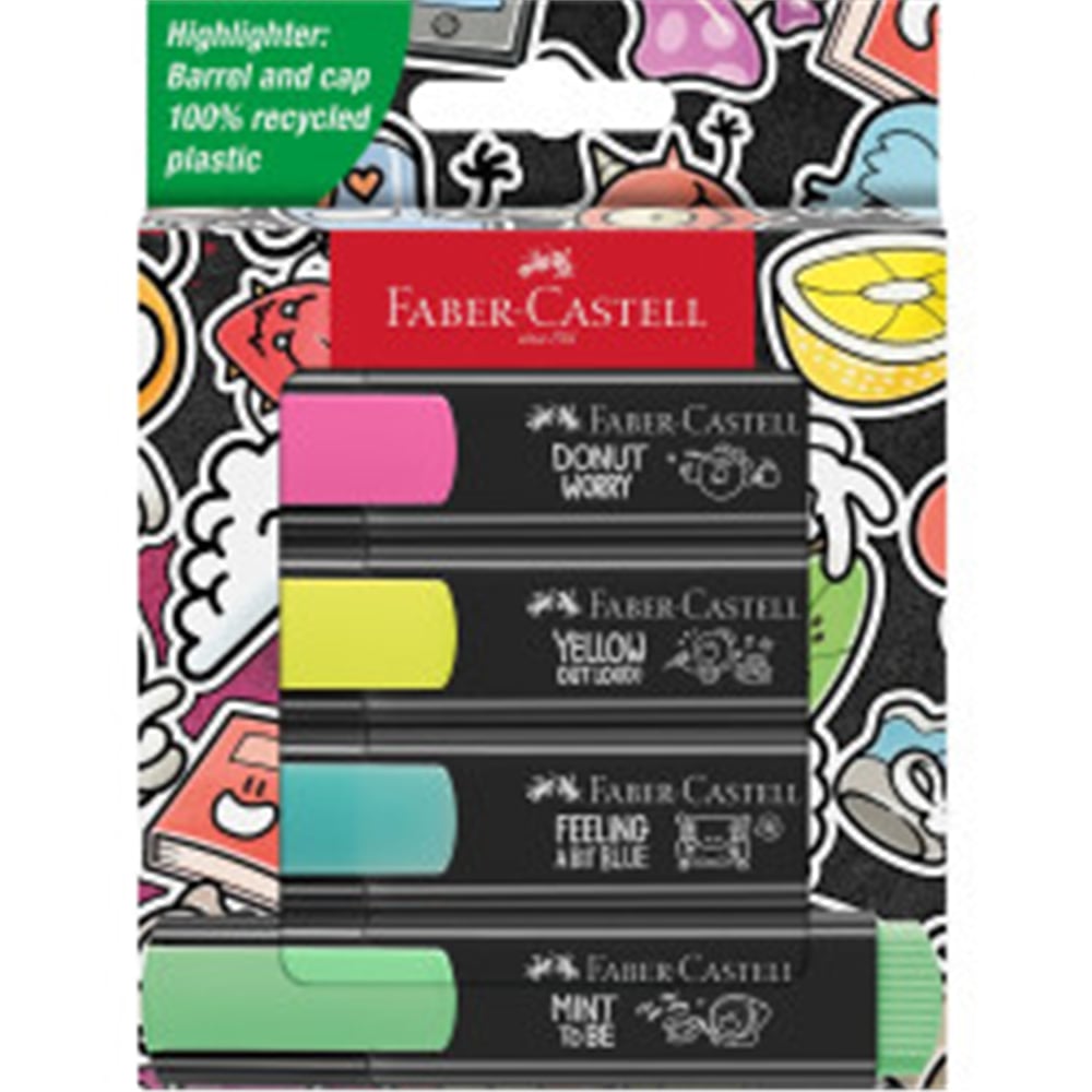 FABER GRAFFITI FOSFORLU KALEM 46 4LÜ