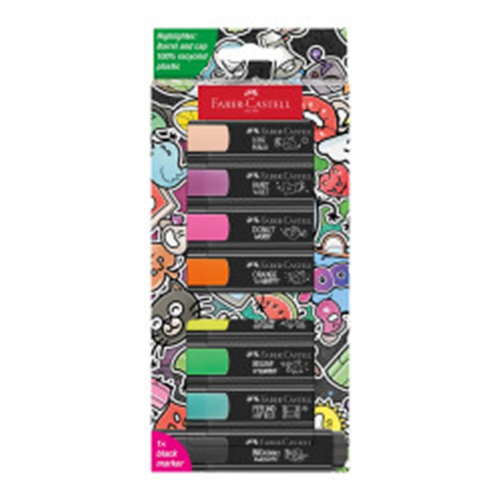FABER GRAFFITI FOSFORLU KALEM 46 8Lİ