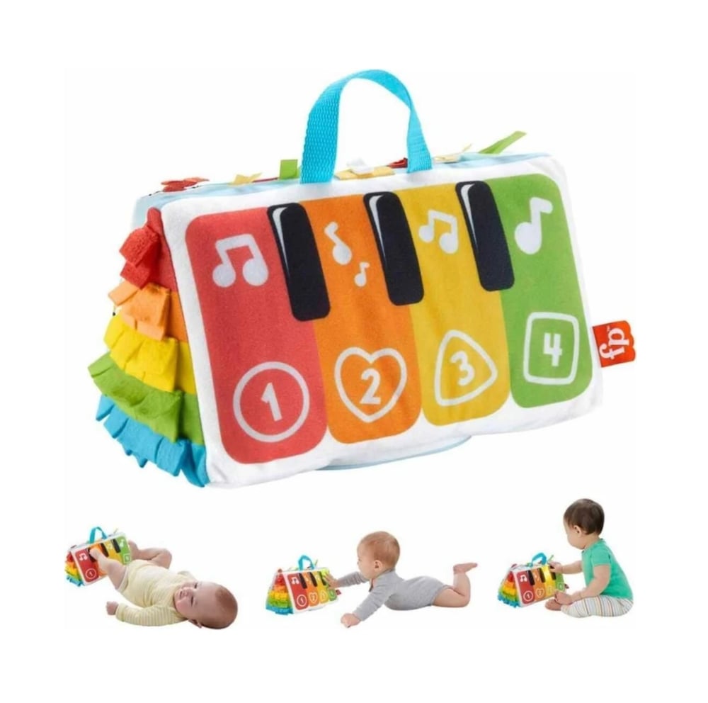 Fisher-Price Işıklı Müzikli Yumuşak Piyano 