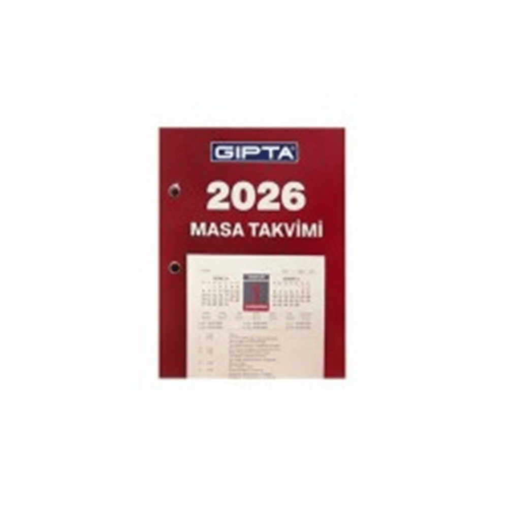 GIPTA 10X13 BLOK MASA TAKVİMİ