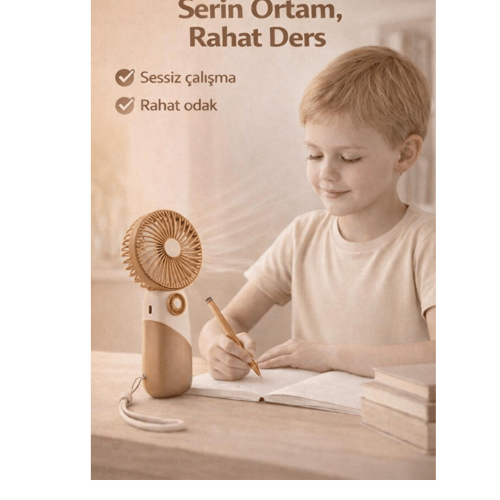 Glrtech USB Mini Masaüstü Fan