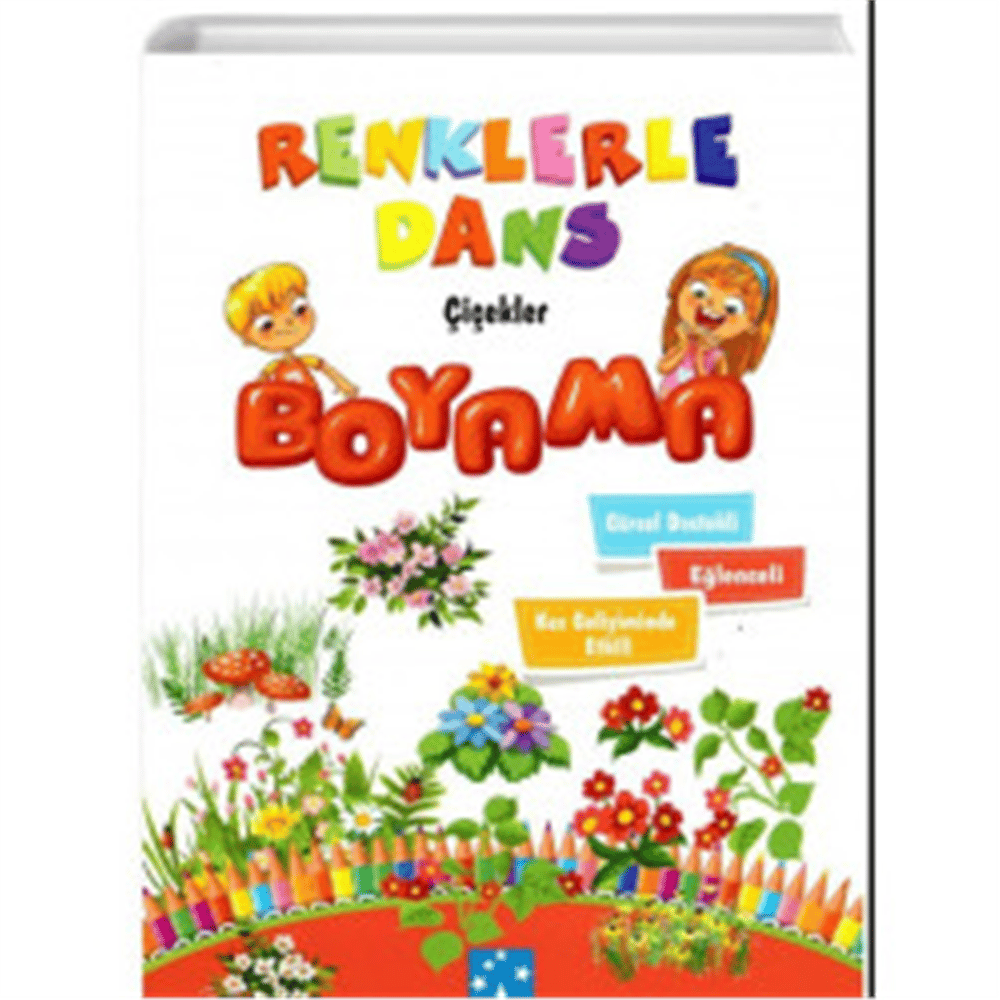 GÖNÜL BOYAMA RENKLERLE DANS 16 SAYFA