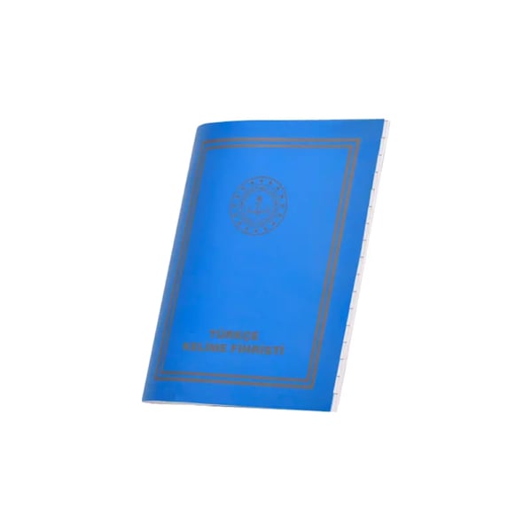 Gülpaş Türkçe Kelime Fihristi Plastik 56 Yaprak 14x20 Okul Ders