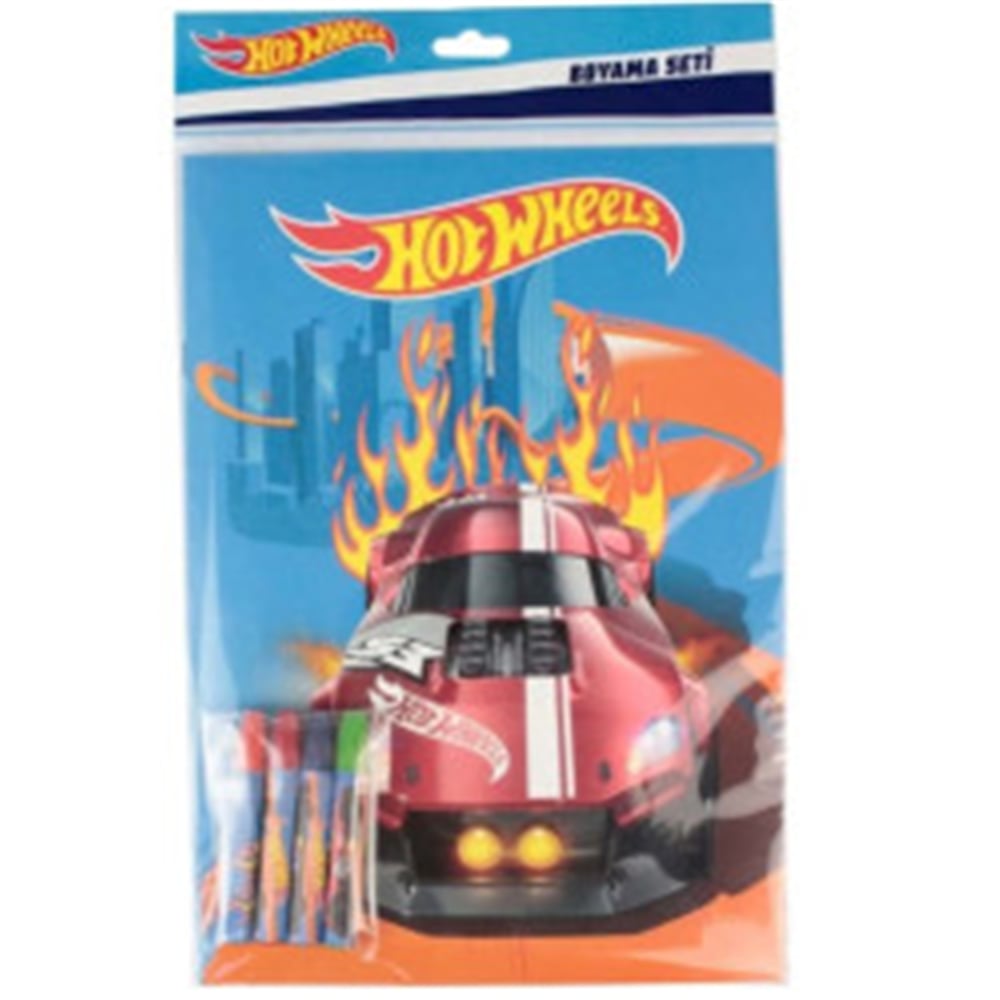 HOT WHEELS HW-386 BOYAMA SETİ-PASTEL BOYALI