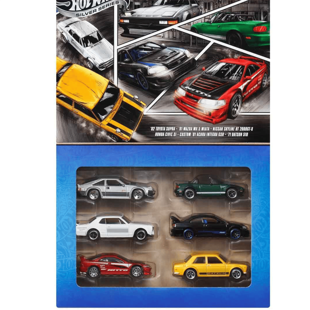 Hot Wheels Japon Temalı Çoklu Arabalar Eğlenceli Oyuncak Modeli
