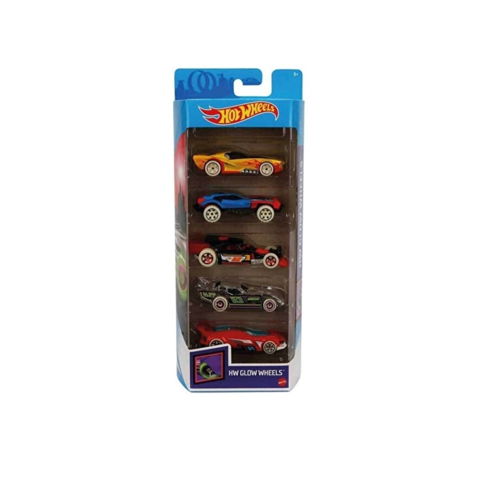 Hot Wheels Stunt Yarış Arabaları 5li Oyuncak Araba Seti 
