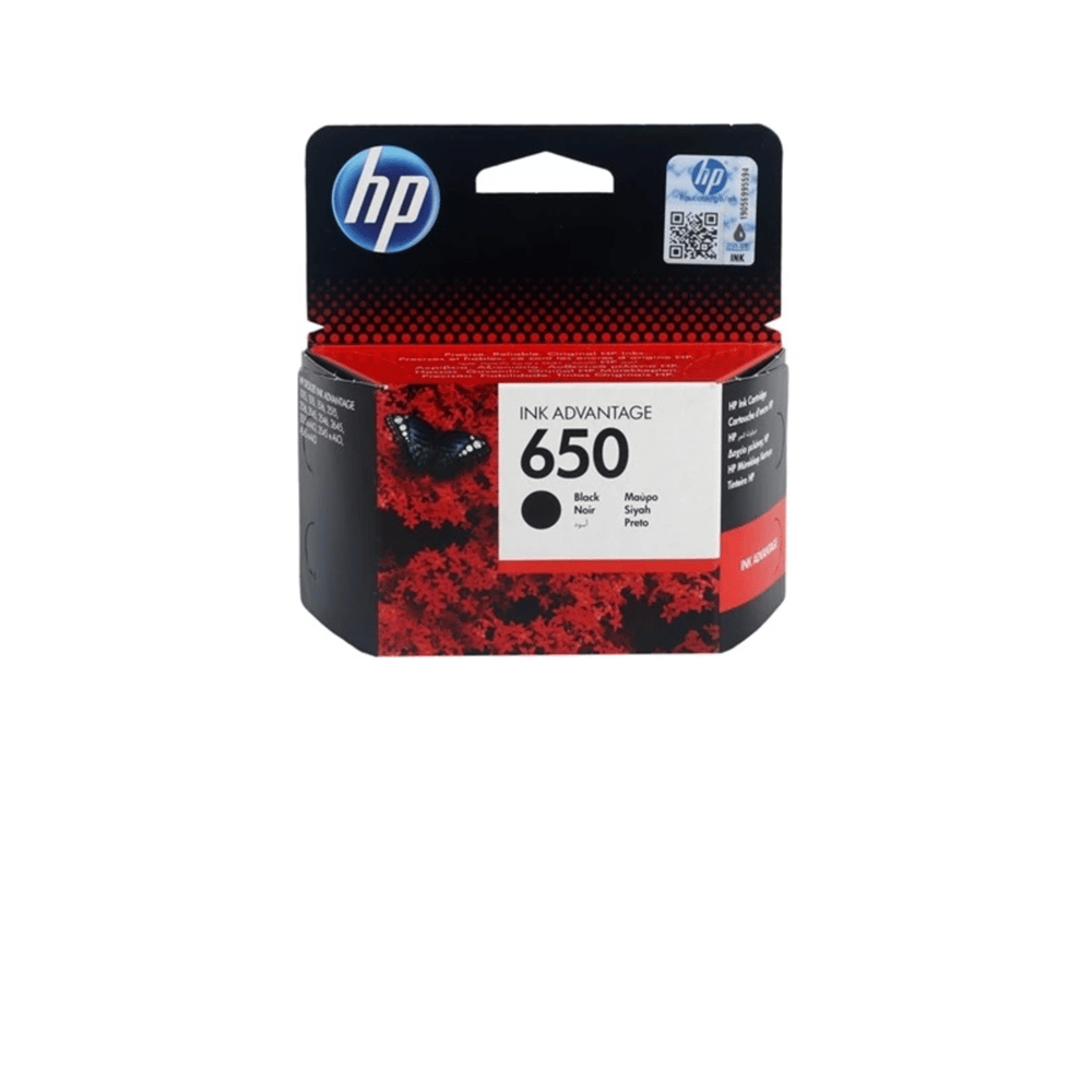 HP 650-CZ101AE BK Kartuş Siyah