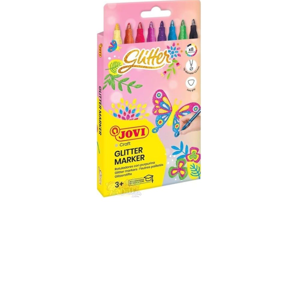 Jovi 1608G Glitter Marker Parlak Keçeli Kalem