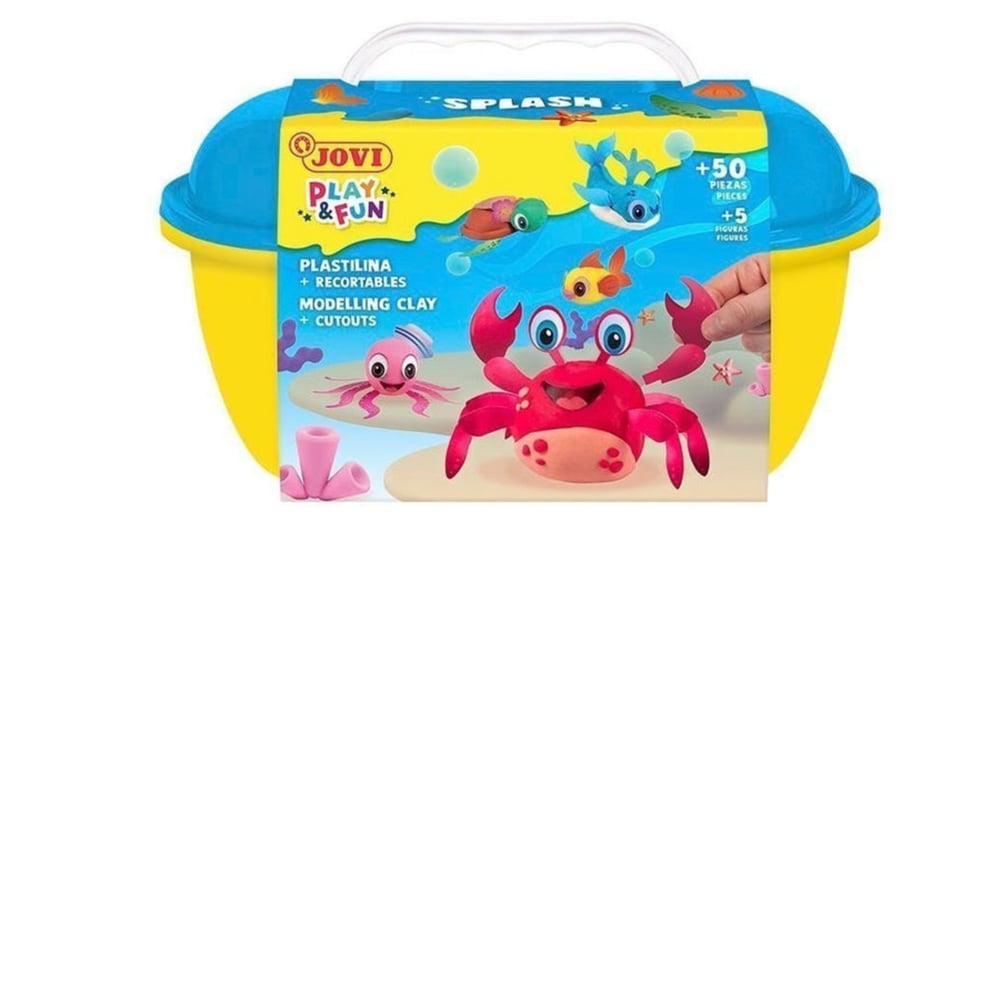 Jovi 2203 Kurumayan Oyun Hamuru Play&Fun Deniz Hayvanları