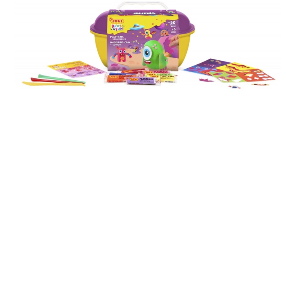 Jovi 2204 Kurumayan Oyun Hamuru Play&Fun Uzaylılar Seti