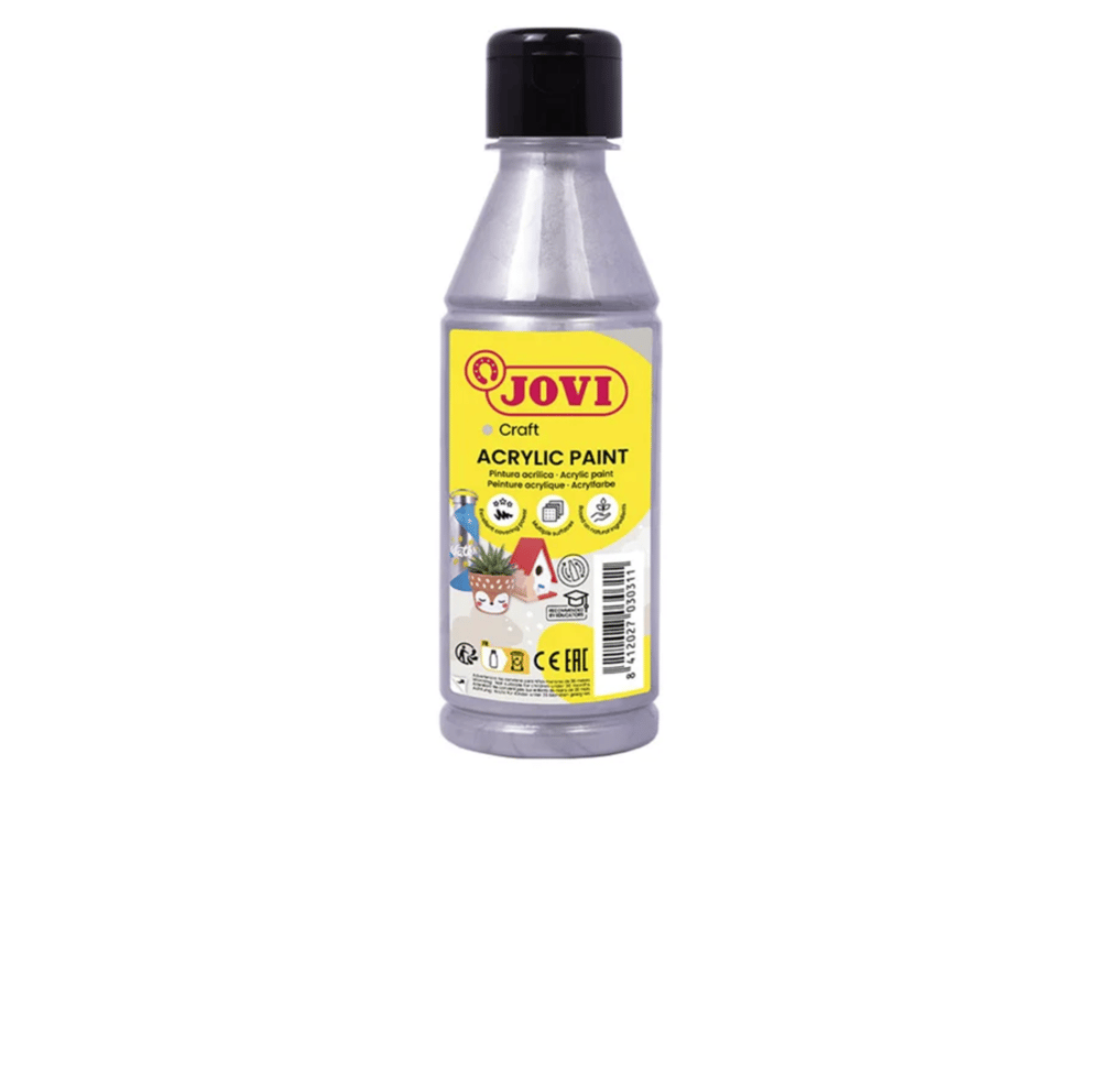 Jovi Jovidecor 680 Akrilik Boya 250 ml Gümüş