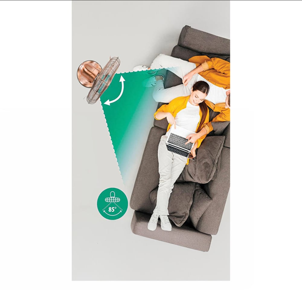 Kiwi KFAN 7421 Metal Ayaklı Vantilatör 50 cm