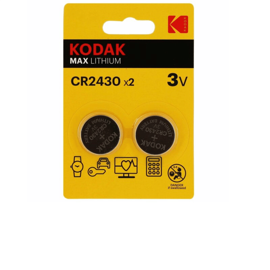 KODAK 2 ADET ULTRA LİTYUM PARA PİL-CR2430