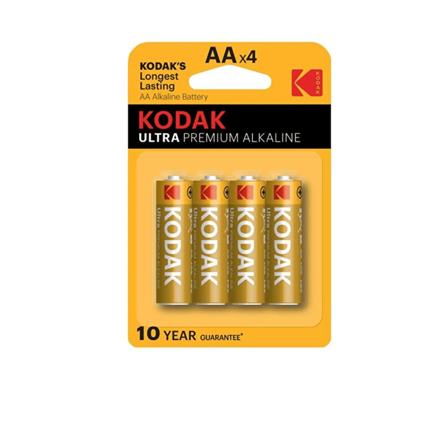 KODAK 4 ADET ULTRA PREMİUM ALKALİN KALEM PİL-AA