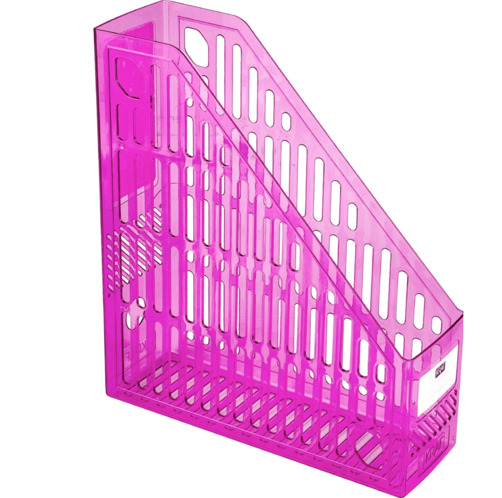 Kraf 5200 Şeffaf pembe Magazinlik