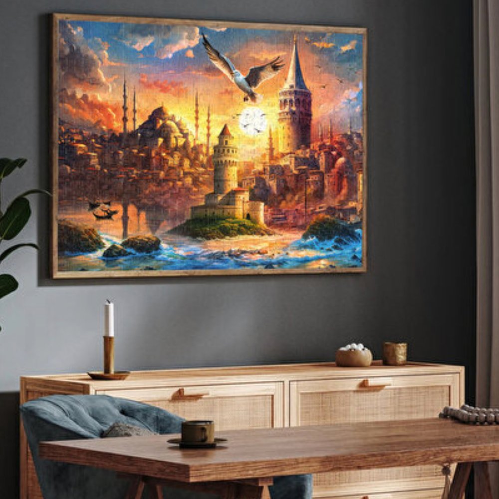 KS Games Dream İstanbul 1000 Parça Manzara Puzzle 
