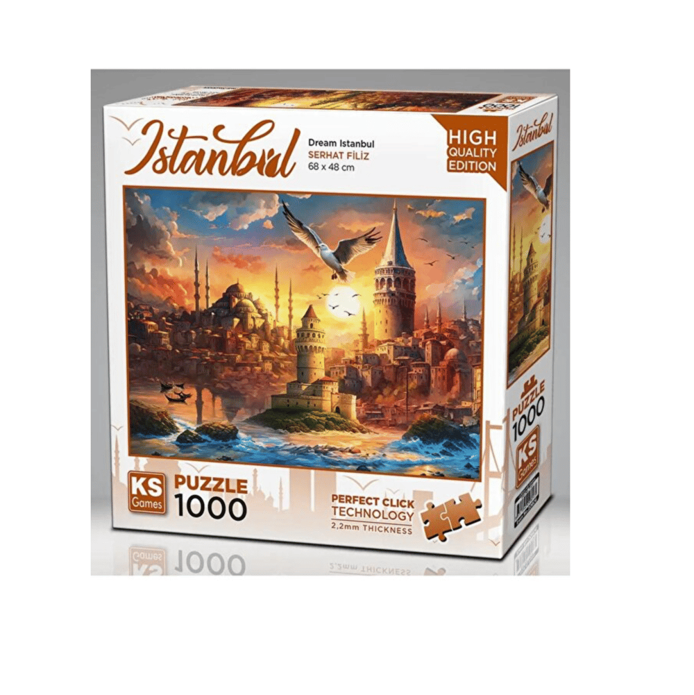 KS Games Dream İstanbul 1000 Parça Manzara Puzzle 