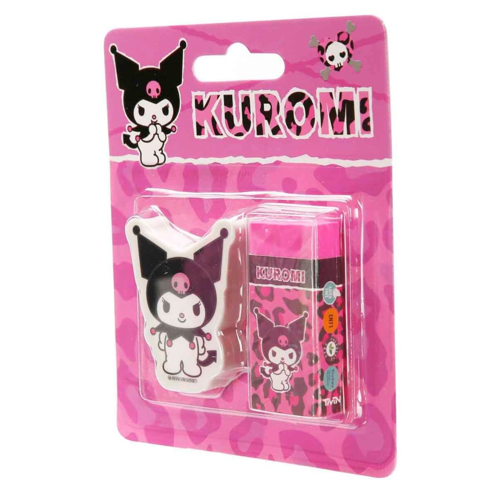 Kuromi 2li Kırtasiye Seti 008 2 Silgili