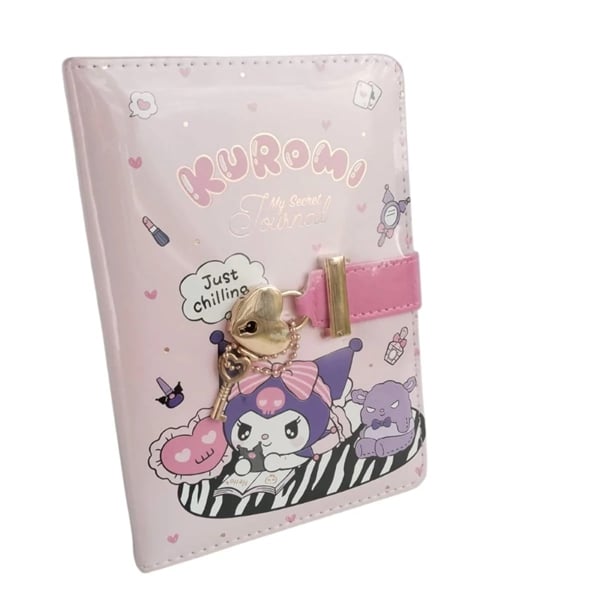 KUROMI KILITLI GUNLUK A6 192 SAYFA 80 GR