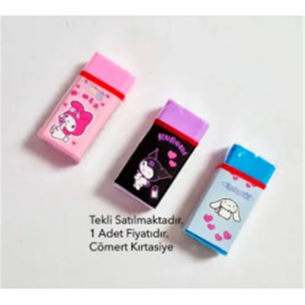 KUROMI & MYMELODY & CINNAMOROL SİLGİ