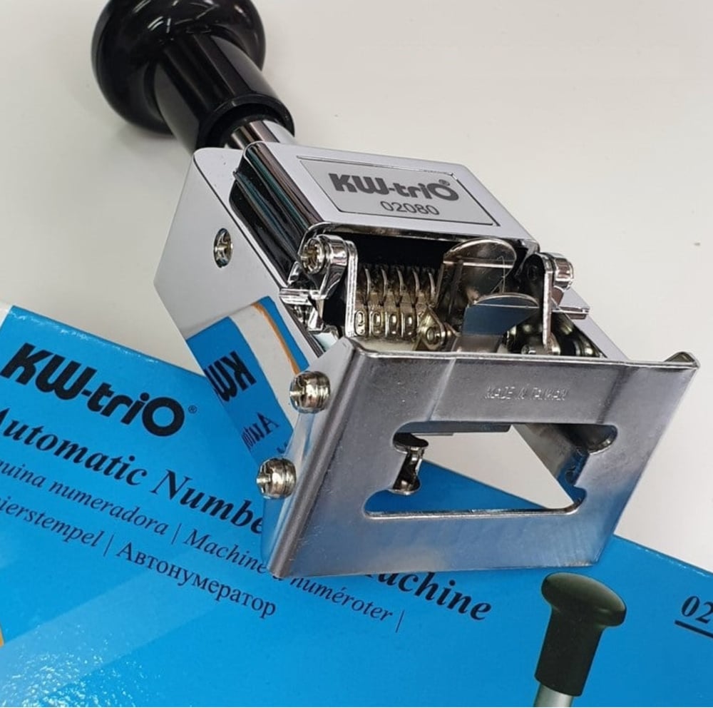 KW Trio 02080 Numaratör 8 Haneli Ofis Numaralama Aracı 
