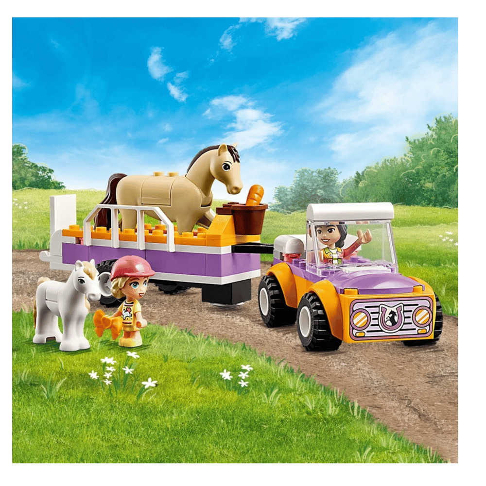 LEGO Friends At ve Midilli Römorku
