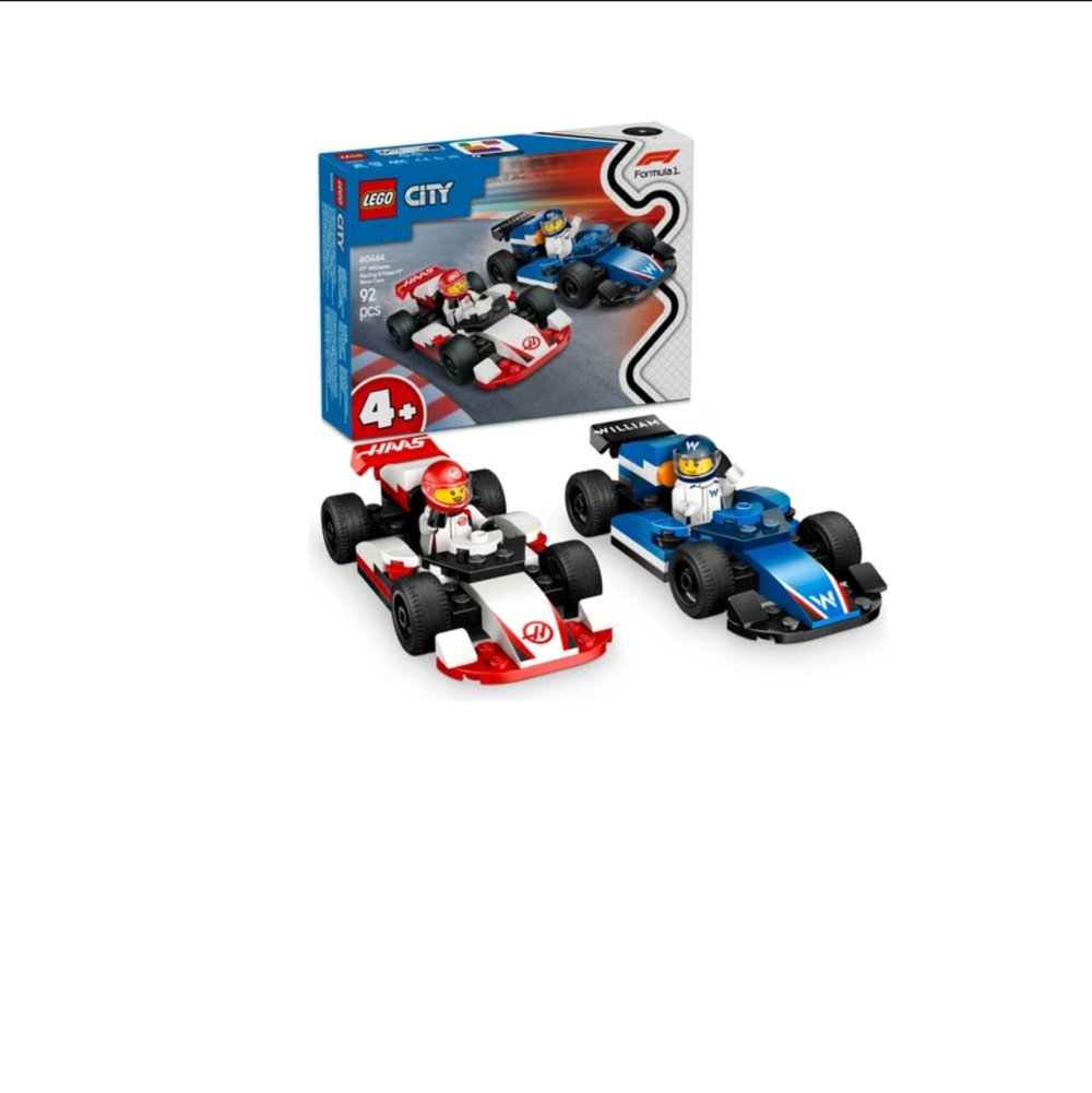 LEGO City F1 Williams Racing ve Haas F1  Yarış Arabaları