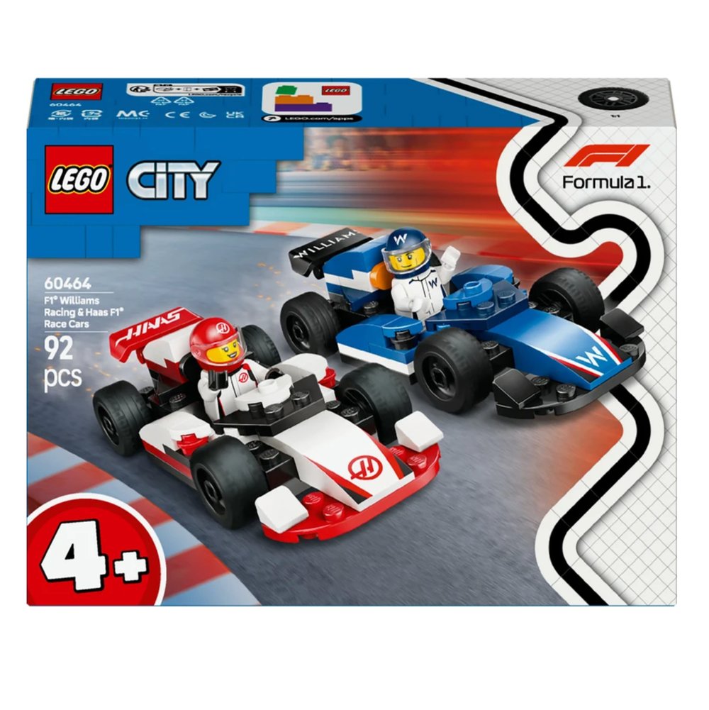 LEGO City F1 Williams Racing ve Haas F1  Yarış Arabaları