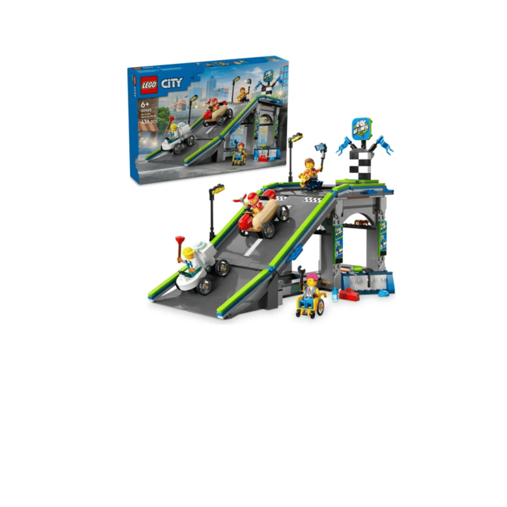 LEGO City Senin Kuralların: Yarış Arabası Rampa Parçası City