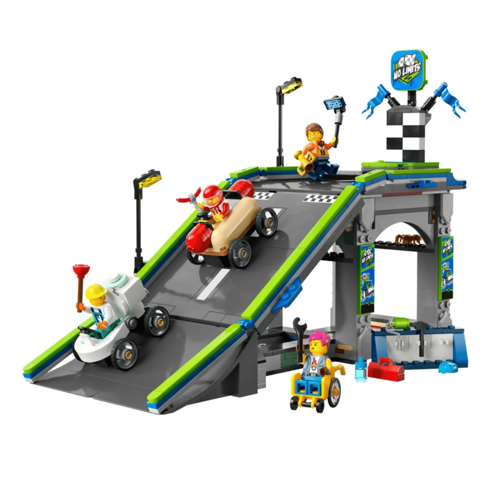 LEGO City Senin Kuralların: Yarış Arabası Rampa Parçası City