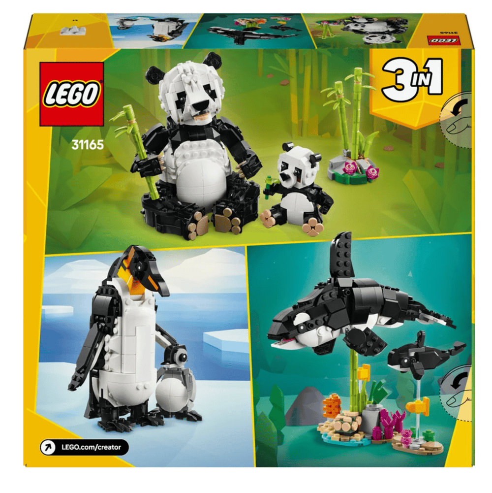 LEGO  Creator Vahşi Hayvanlar: Panda Ailesi