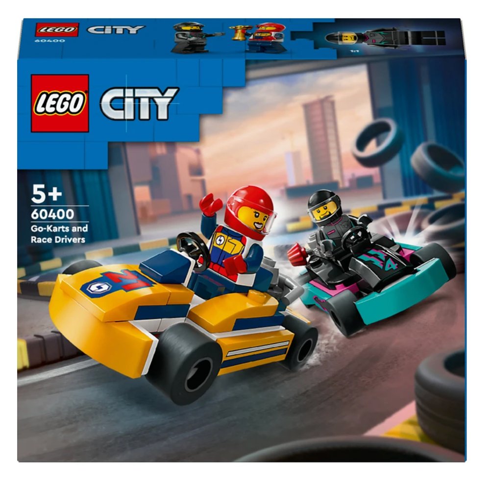 LEGO City Go-Kartlar ve Yarış Sürücüleri
