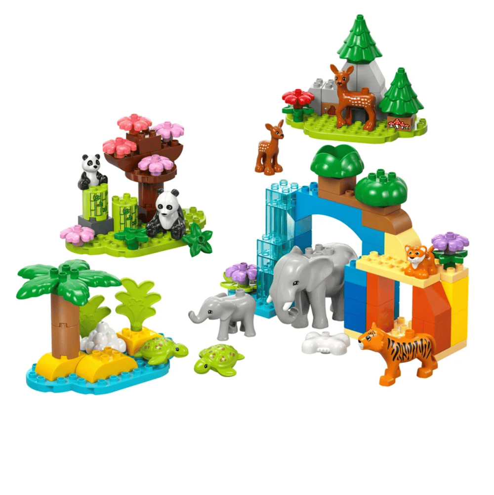 LEGO DUPLO 3ü 1 Arada Vahşi Hayvan Aileleri