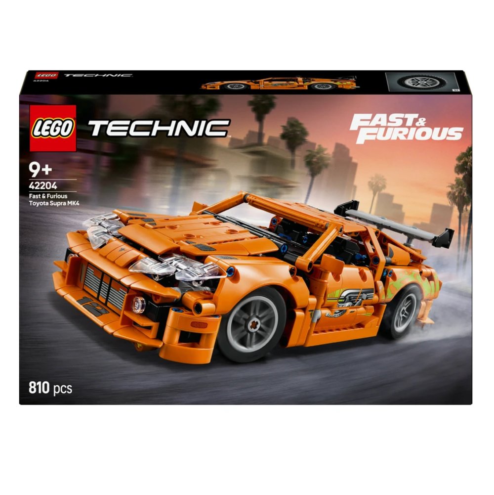 LEGO HIZLI ÖFKELİ TOYOTA SUPRA