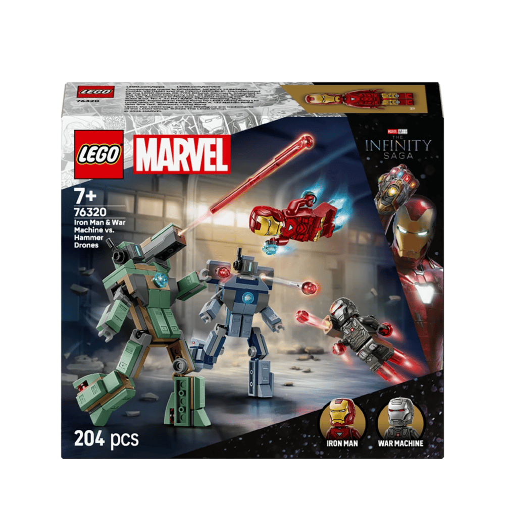 LEGO Marvel Iron Man ve War Machine, Hammer İnsansız Hava Araçlarına Karşı