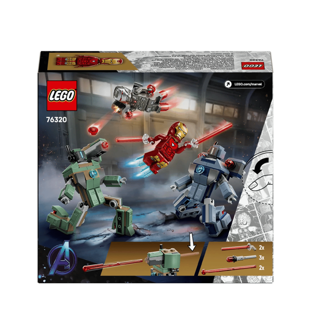 LEGO Marvel Iron Man ve War Machine, Hammer İnsansız Hava Araçlarına Karşı
