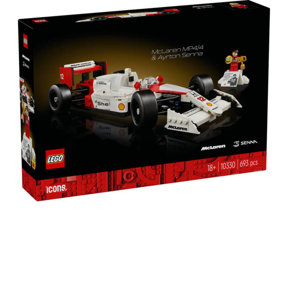 LEGO Icons McLaren MP4/4 ve Ayrton Senna